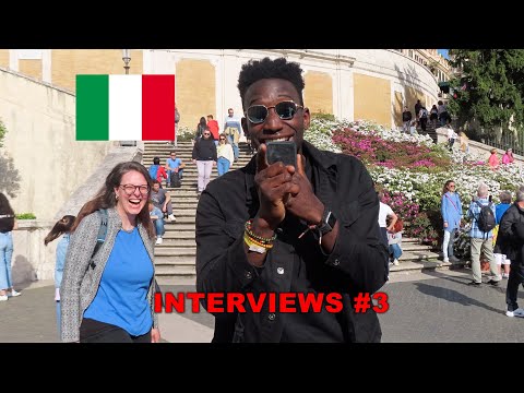 Interviewing Strangers in Rome Italy 🇮🇹