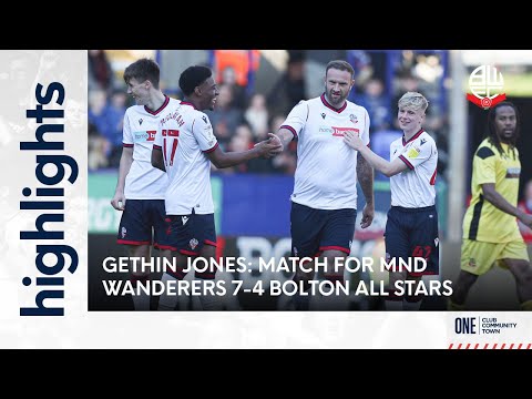 EXTENDED HIGHLIGHTS | Gethin Jones: Match for MND
