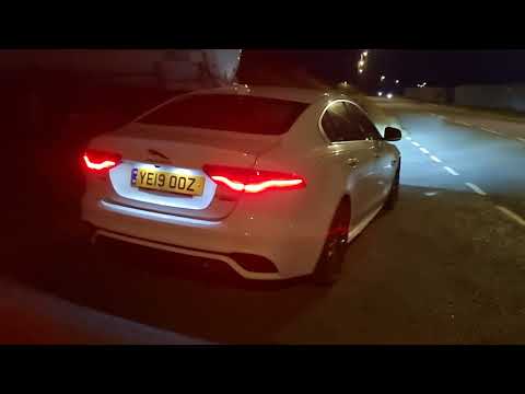 JAGUAR XE P250 R-Dynamic S 2.0. Acceleration (paddle shift & auto) 0-60mph / 0-100km/h, Exhaust.