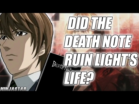 How The Death Note Ruined Light Yagami's Life - Death Note Discussion/Theory