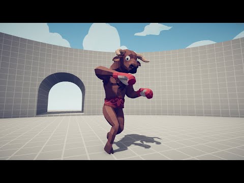 TABS | Minotaur Boxer Vs Every Units Totally Accurate Battle Simulator
