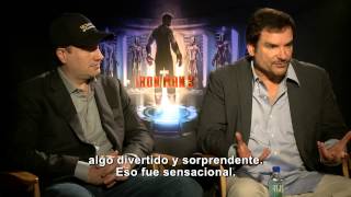 Iron Man 3: Entrevista con Kevin Feige y Shane Black -- Latinoamérica