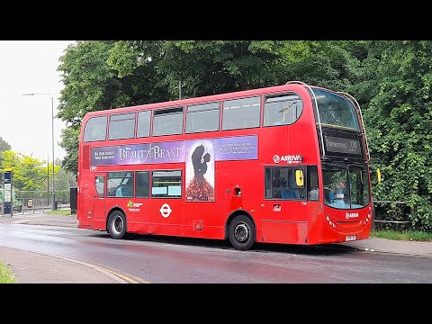 *Kickdown + Squealing* Bus Journey on the 229 | Alexander Dennis E400 Trident | LJ08CUC (T36)