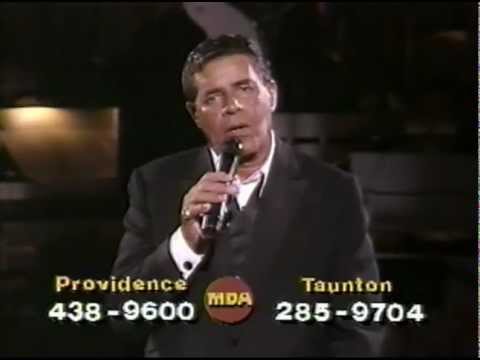 ג'רי לואיס בביצוע מרגש לשיר You'll Never Walk Alone משנת 1987