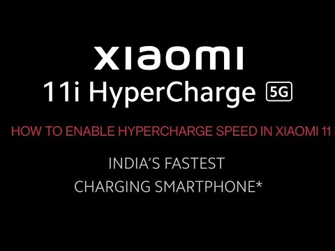HOW TO ENABLE HYPERCHARGE SPEED IN XIAOMI 11i . boost charging speed in Mi 11i hypercharge 120watt
