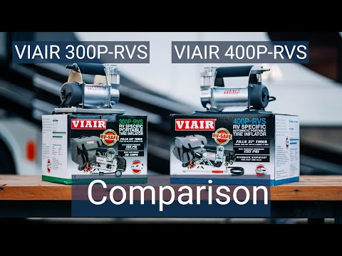 Comparison of VIAIR 300P-RVS and VIAIR 400P-RVS