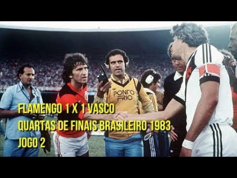 FLAMENGO 1X1 VASCO QUARTAS DE FINAIS BRASILEIRO 1983 - JOGO 2
