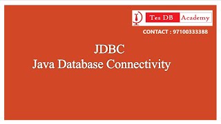 Java Database Connectivity #java #databaseconnectivity #thindriver