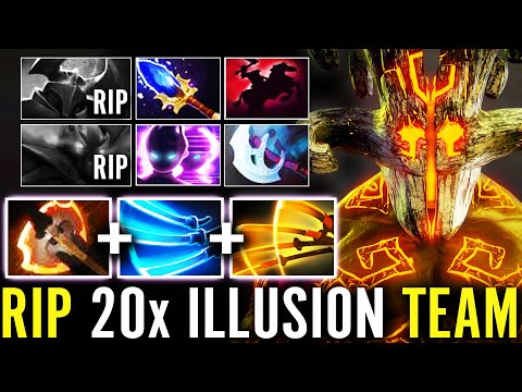 CK Aghanim + Spectre Manta 20x Illusion!! SECRET Core 100% Counter Build Juggernaut Fury Dota 2 Pro