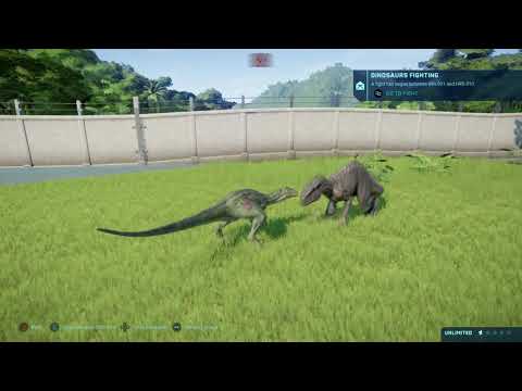 Herrerasaurus vs Indoraptor: Jurassic World Evolution