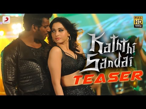 Kaththi Sandai Official First Look Teaser