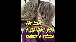 Após luzes o cabelo fica armado..o que fazer! Botox capilar resolve!! Paula xavier
