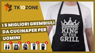 I 5 migliori simpatici grembiuli da cucinaper uomini,  bellissima idea regalo