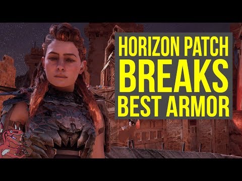 Horizon Zero Dawn Patch 1.30 BREAKS BEST ARMOR & More (Horizon Zero Dawn 1.30 - Shadow Stalwart) Video