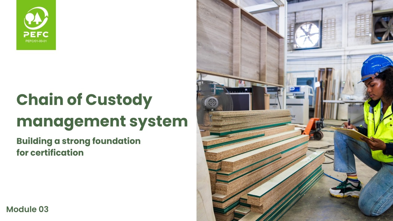 03 Chain of Custody management system