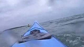 preview picture of video 'ECSKA paddlers at Skerries 28 February 2009'