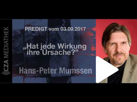 Hans-Peter Mumssen: Hat jede Wirkung ihre Ursache?