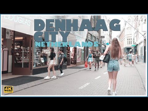 Discover The Hague : A Walking Tour Of The City Center In Den Haag - 4k Ultra Hd