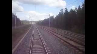 preview picture of video 'IC 922 passes Saakoski station by 135km/h'