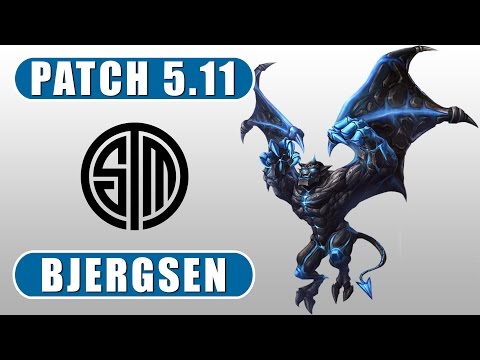 TSM Bjergsen | Galio vs Vladimir | Mid | June 17th, 2015 | Season5 | Patch 5.11