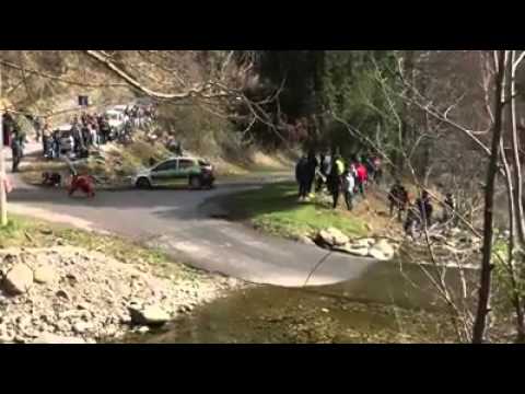 39° Rally del Ciocco- Crash Santini-Cunico Clio R3C