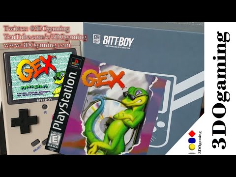 Gex (Sony PlayStation) on the BittBoy Retro Handheld