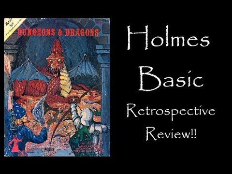 RPG Retro Review: Dungeons & Dragons: Holmes Basic