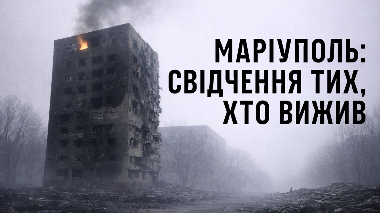 Д/Ф ''Маріуполь у блокаді: голод, поховання у дворах і евакуація''