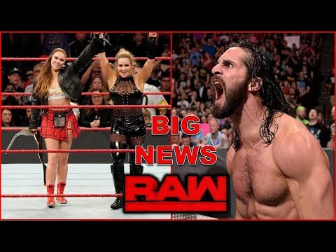 Wwe Monday Night Raw 24 December 2018 Ronda Rousey & Seth Rollins News Update 12/24/18