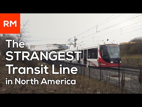The STRANGEST Transit Line in North America | The Ottawa O-Train
