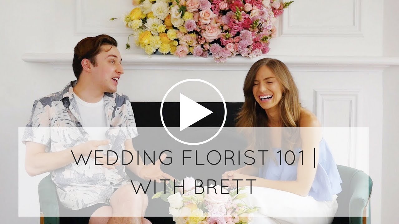 Wedding Florist 101 | With Brett Matthew John Flowers