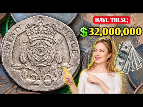 1982 Error Queen Elizabeth 20p New Pence Coin Value | How Much is a 1982 Twenty New Pence Worth?