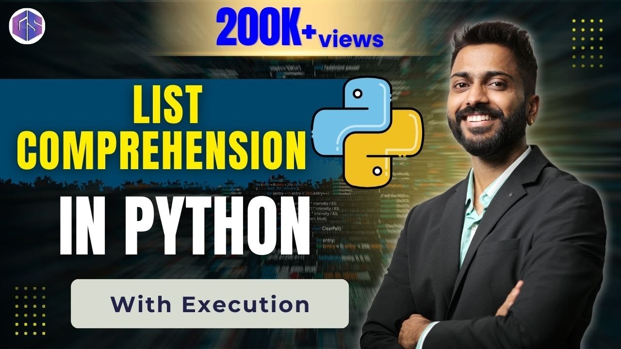 Lec-62: List Comprehension in Python 🐍 with Execution | Best Python Tutorials for Beginners