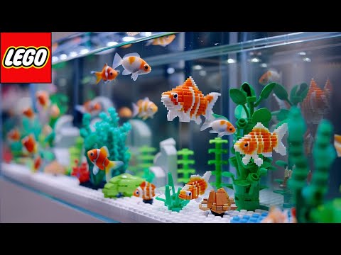 Lego Friends - Golden Fish World Aquarium by Misty Brick.