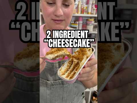 KATIE MADE IT SO YOU DONT HAVE TO! 2 ingredient Japanese “CHEESECAKE”