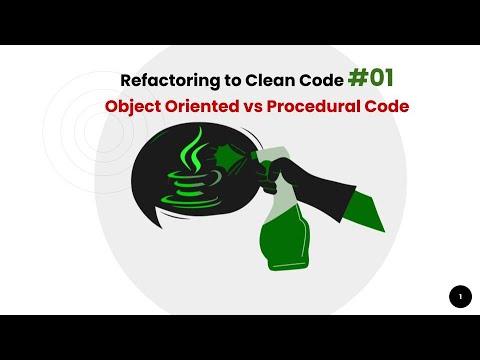 Clean Code 01 Refactoring Procedural Code Into Object Oriented Code