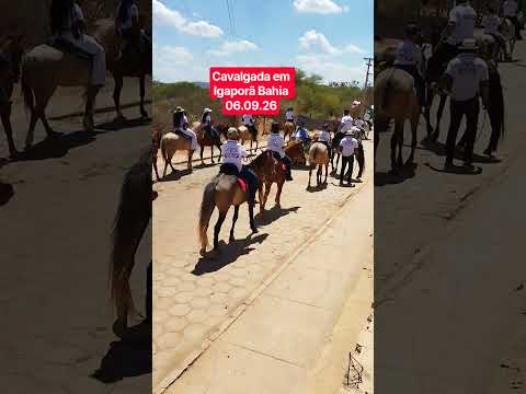 cavalgada em Igaporã Bahia #dicas #cavalgada