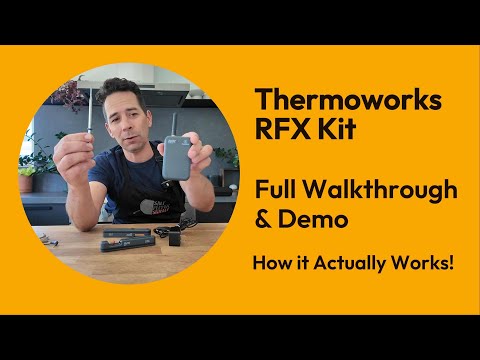 How the Thermoworks RFX Probe Kit Actually Works - Full Walkthrough & Review