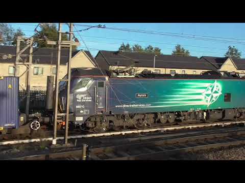 88010 4m48 Mossend Euroterminal - Daventry Tesco, Sun. 27th September 2020