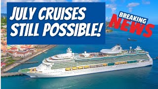 HUGE CRUISE NEWS: WILL THE CDC LET CRUISING RESTART IN JULY?