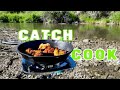 Video Thumbnail for SOLO Eat Only What We Catch! River Fishing Saskatchewan Catch n Cook