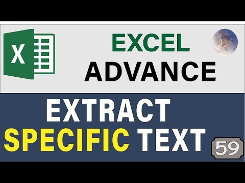 Excel Text Functions: How To Extract Specific Text String With Excel LEFT & RIGHT Function Video