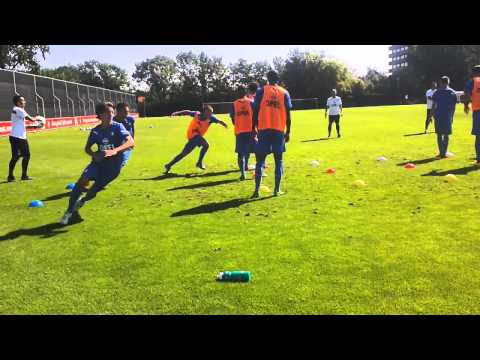 Funny Trainingsession III of Feyenoord Rotterdam - 19.07.2013
