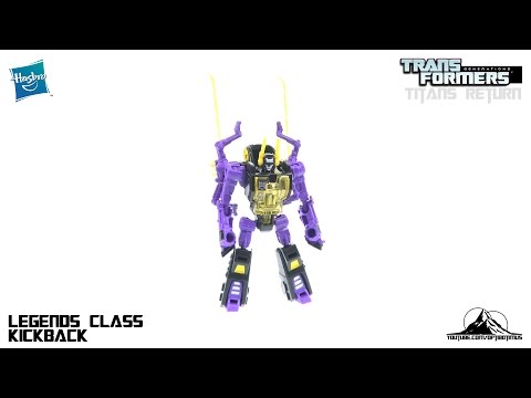 Transformers Titans Return Legend Class KICKBACK Video Review