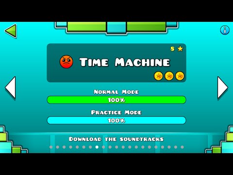 Geometry Dash - Time Machine (All coins)