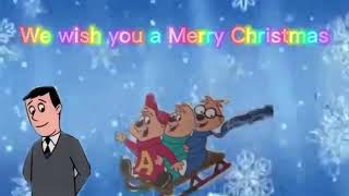 The Chipmunks We Wish You A Merry Christmas Lyric Video