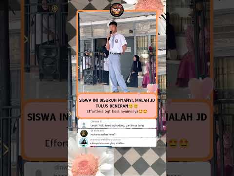 There's a high school version of Tulus, great 😍 #trending #tulus #greentea #cover #indonesianmusi...