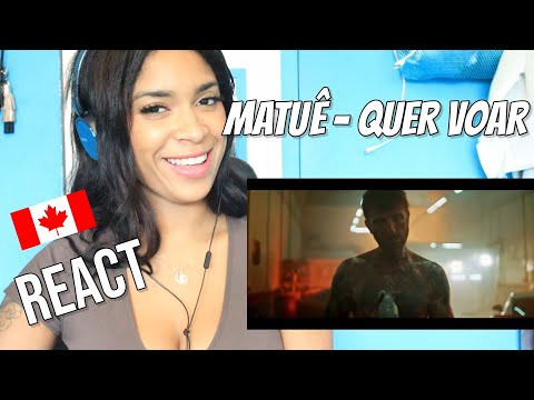 Gringa REACT! MATUÊ - QUER VOAR