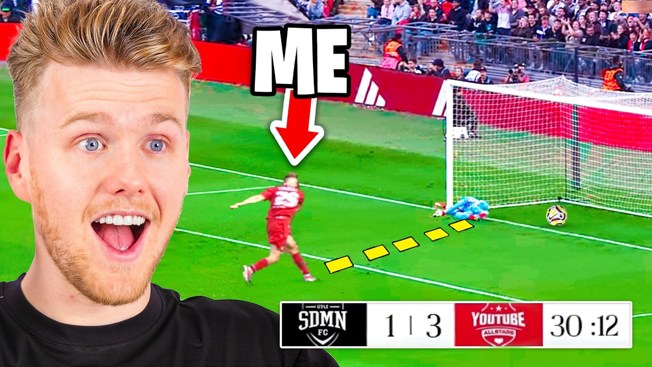 I SCORED IN THE SIDEMEN CHARITY MATCH!