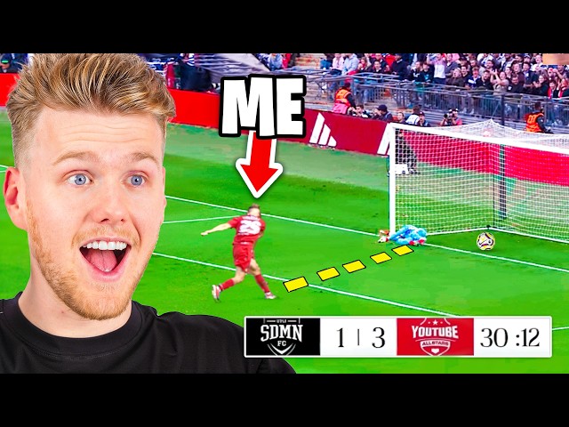 I SCORED IN THE SIDEMEN CHARITY MATCH!